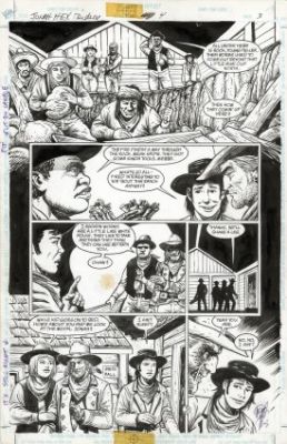 Truman, Tim - JONAH HEX: RIDERS OF THE WORM & SUCH (1995) #4 Interior Page | ComicConnect