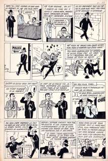 Tillieux | Félix, planche n°3 à l’encre de Chine et au… | Millon