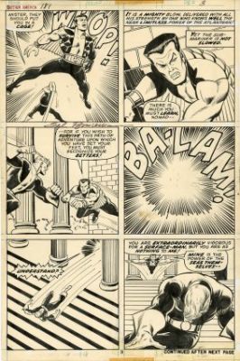 Buscema, Sal - CAPTAIN AMERICA #181 Interior Page | ComicConnect (Buy It Now)