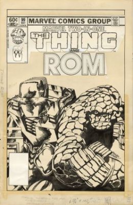 Hannigan, Ed - MARVEL TWO-IN-ONE (1974-83) #99 Cover | ComicConnect