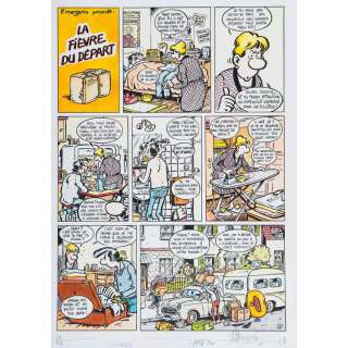 Frank Margerin (Né En 1952) | La fièvre du départ | Tajan