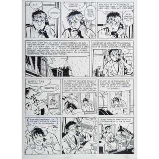 Alain Dodier (Né en 1955) - Lot 53 - Jérôme K. Jérôme Bloche, La comtesse - tome 15