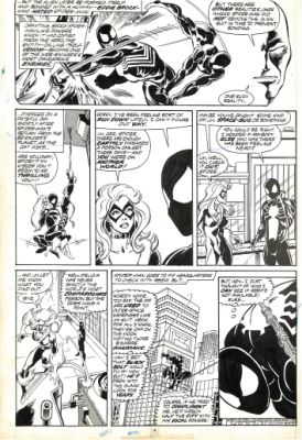 WHAT IF #4 - TAVOLA ORIGINALE- MARK BAGLEY- 1989 | Love Original Art
