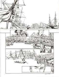 Xavier BESSE - Planche originale 5 de LAOWAI Tome 2 .La bataille de Dagu