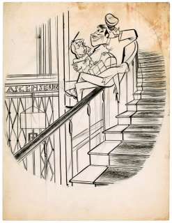 Sempé | Illustration à l’encre de Chine et à la mine de… | Millon