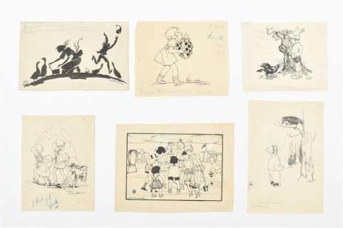 LAER, ENNI VAN (PSEUDONYM NORA SCHNITZLER 1901-1983). 20 CHILDREN’S BOOK ILLUSTRATIONS | Zwiggelaar Auctions