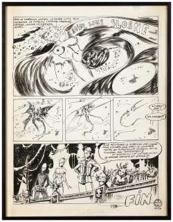 P. Druillet | Lone Sloane | Le Mystère des abîmes | Artcurial