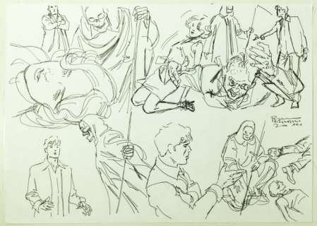 Brindisi, Bruno | sketch "Dylan Dog e la Morte" | Catawiki