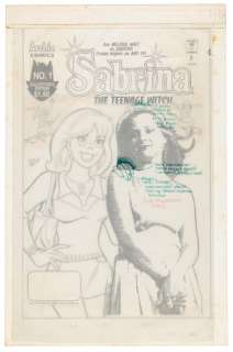 Original Cover Art, DAN DeCARLO, Sabrina #1, 1996 | PBA Galleries