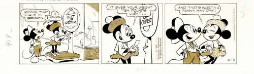 Gottfredson Floyd - "Mickey Mouse", 1969 | Urania Casa d’Aste