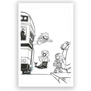 Skottie Young - Starbrand and Nightmask #1