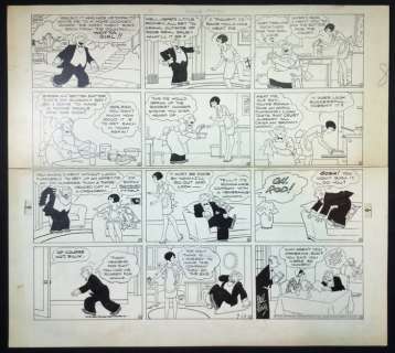 Paul Fung | Original page of Dumb Dora  - (1930) | Catawiki