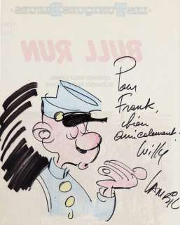 Lambil | Les Tuniques bleues, illustration au feutre et… | AZ auction