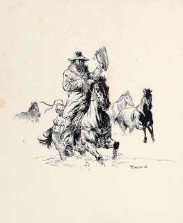 Swolfs | Grande illustration à l’encre de Chine… | AZ auction