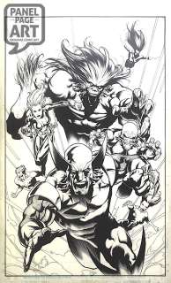 Leinil Yu - Wolverine 142 Page 1 Splash