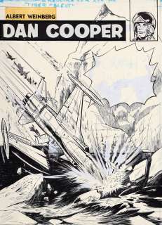 Weinberg - Lot 564 - Dan Cooper, illustration à l‘encre de Chine et…