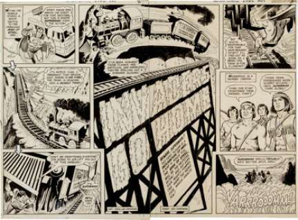 Curt Swan and Murphy Anderson Action Comics  #401 "Invaders Go Home" Page 2 and 3 Original Art (DC,  1971).... | Heritage
