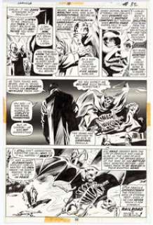 Gene Colan and Tom Palmer Tomb of Dracula #16 Story Page 19 Original Art (Marvel, 1974) | Heritage