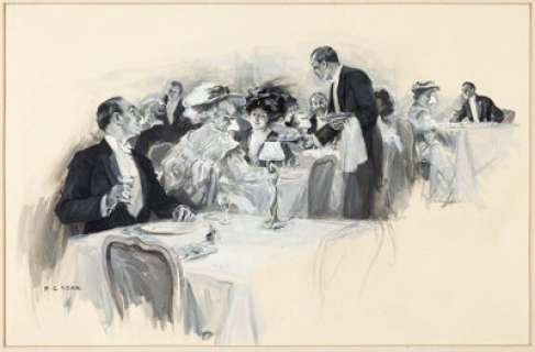 Frederick Coffay Yohn The Butler’s Story and One Other Illustration Original Art Group of 2 (1909-13). Two very - | Heritage