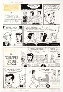 Dan DeCarlo Archie Giant Series Magazine #11 Betty and Veronica Spectacular Complete Story Original Art Group - | Heritage