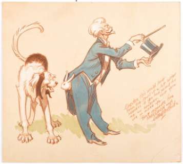 Clifford McBride Napoleon Illustration Original Art (c. 1940s). Napoleon, one of the funnypapers’ most - | Heritage