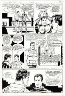 Curt Swan and Frank Chiaramonte Action Comics #524 Story Page 11 Original Art (DC, 1981). From the pre-Crisis - | Heritage