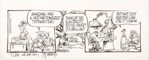 Jeff MacNelly Shoe Daily Comic Strip Original Art dated 2-22-79 (Chicago Tribune/New York Times Syndicate, - | Heritage