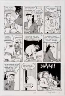 Terry Moore Strangers in Paradise #3 Story Page 21 Francine Original Art (Antarctic Press, 1994). Francine - | Heritage