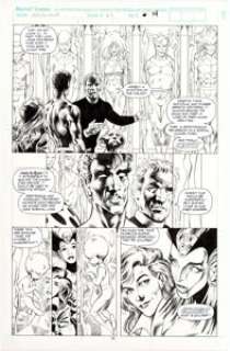 Alan Davis and Mark Farmer Excalibur #63 Story Page 10 Original Art (Marvel, 1993). Nigel Orpington-Smythe - | Heritage