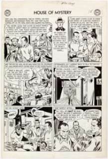 Ruben Moreira House of Mystery #38 Story Page 2 Original Art (DC, 1955). Before the Martian Manhunter came - | Heritage