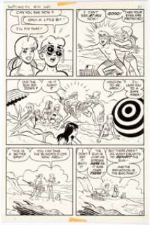 Al Hartley Betty and Me #44 Partial Story Original Art Group of 3 (Archie, 1972). The last three pages of - | Heritage