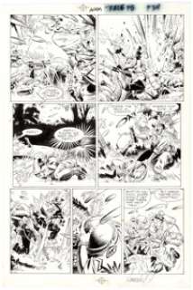 Michael Golden and Armando Gil The ’Nam Trade Paperback Page 34 Original Art (Marvel, 1987). One of the pages - | Heritage