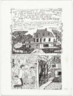 Dame Darcy Meat Cake #8 Complete 7-Page Story Original Art (Fantagraphics, 1998).... (Total: 7 Original Art)