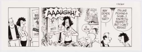 Jim Borgman Zits Daily Comic Strip Original Art dated 11-22-2017 (King Features Syndicate, 2017).... | Heritage