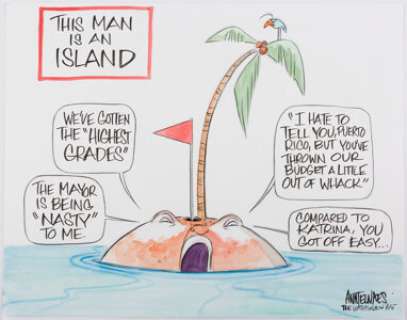 Ann Telnaes - Editorial Cartoon dated 10-4-17 Original Art (The Washington Post, 2017).... | Heritage