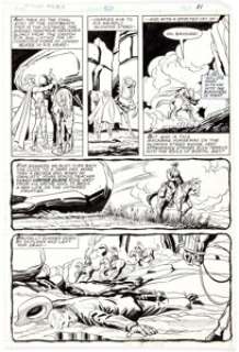 Don Perlin Ghost Rider #50 Story Page 11 Original Art (Marvel Comics, 1980).... | Heritage