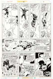 Sal Buscema and Dave Hunt Marvel Team-Up #56 Story Page 3 Daredevil Original Art (Marvel, 1977).... | Heritage