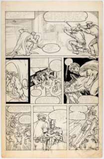 Brian Postman Doctor Fate Try-Out Page Original Art (c. 1980s)....