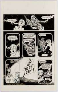 Phil Foglio and Tim Sale Myth Adventures #3 Story Page 4 Original Art (WaRP Graphics, 1984).... | Heritage