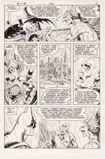 Jim Aparo Brave and the Bold #186 Story Page 3 Original Art (DC, 1982).... | Heritage
