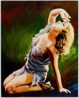 Don Marquez - Fay Wray from King Kong Painting Original Art (2008).... | Heritage