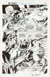 Geoff Isherwood Doctor Strange, Sorcerer Supreme #56 Story Page 14 Original Art (Marvel, 1993)....