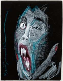 Bill Sienkiewicz - Vampire Illustration Original Art (c. 1990-2000s).... | Heritage