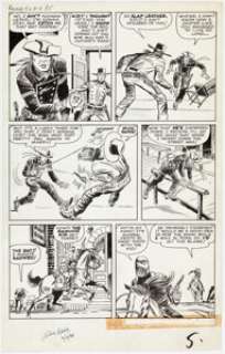 Jack Kirby and Dick Ayers The Rawhide Kid #25 Story Page 5 Original Art (Marvel Comics, 1961).... | Heritage