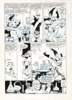Tim Burgard and Mark Beachum Flare #1 Story Page 16 Original Art (Heroic Publishing, 2016)....