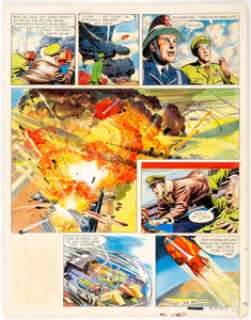 Don Harley Eagle Magazine V12#26 Story Page 2 "Dan Dare" Original Art dated 7-1-61 (Longacre Press, 1961)....