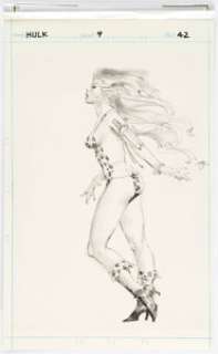 Tony DeZuniga The Rampaging Hulk #9 "Shanna the She-Devil" Pin-Up Page 42 Original Art (Marvel Comics, 1978).... | Heritage