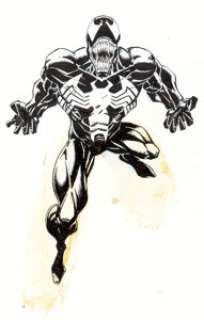 Mark Bagley - Venom Illustration Original Art (undated).... | Heritage