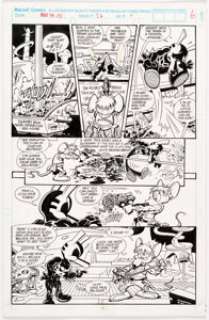 John Costanza and Marie Severin What The--?! #26 Story Page 6 Original Art (Marvel, 1993)....