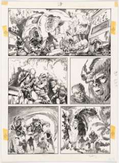 Mike Ploog Planet of the Apes #8 Story Page 22 Original Art (Marvel, 1975).... | Heritage